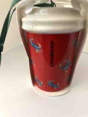 Starbucks Maryland  CRAB Ornament Local Collection Christmas Tree New RARE 2017 - Sold on eBay Nov, 18th 2018 for $15.50