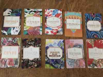 ++10 STARBUCKS Reserve 2017-2018 New Collection Coffee Taster Single Card - Sold on eBay Nov, 18th 2018 for $5.99