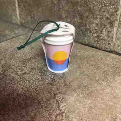 New Starbucks 2017 Tropical Themed Florida Collectable Ornament - Sold on eBay Nov, 15th 2018 for $15.00