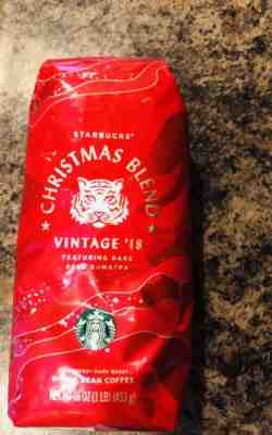 Starbucks Christmas blend Rare Aged Sumatra Vintage 2018 1lb whole bean coffee - Sold on eBay Nov, 18th 2018 for $6.00