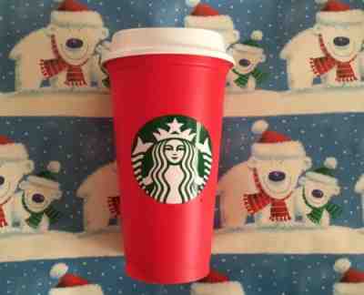 NEW Starbucks Coffee Reusable 16 oz Red Cup Christmas Holiday 2018 SOLD OUT NOW! - Sold on eBay Nov, 18th 2018 for $17.95