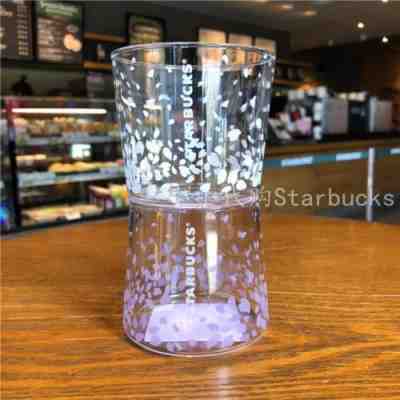 Starbucks 2018 China Sakura Glass Set 8oz - Sold on eBay Nov, 18th 2018 for $29.99