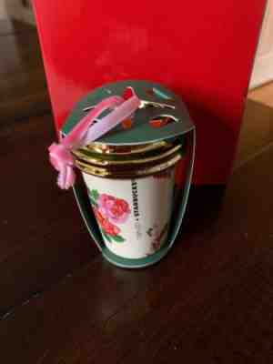 Ban.do + Starbucks Holiday Exclusive Christmas 2018 Floral Ornament BANDO NEW! - Sold on eBay Nov, 17th 2018 for $14.99