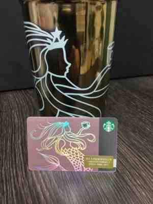 New Starbucks 2018 China Mermaid Gift Card - Sold on eBay Nov, 17th 2018 for $6.00