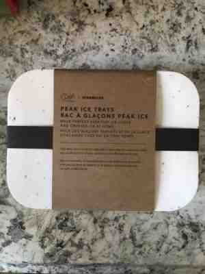 Starbucks Peak Ice Trays Silicone New With Tags Limited Edition - Sold on eBay Nov, 18th 2018 for $30.00
