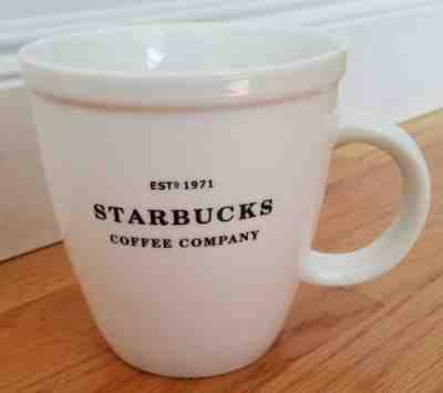Starbucks Coffee Company Est 1971 Mug Barista 2007  - Sold on eBay Nov, 18th 2018 for $17.99