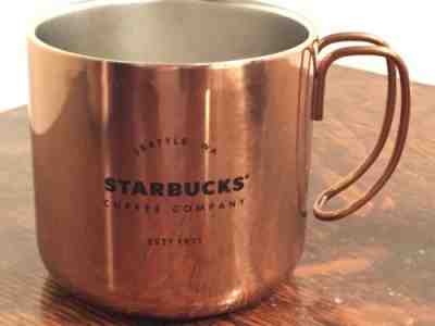 Starbucks Est 1971 Stainless Steel 2016 Silver Coffee Mug Cup 12 oz. - Retired - Sold on eBay Sep, 9th 2018 for $18.99
