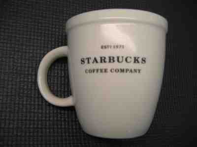2006 Starbucks Classic Abbey Coffee Mug 18oz Large BARISTA White Est 1971  - Sold on eBay Sep, 8th 2018 for $14.00