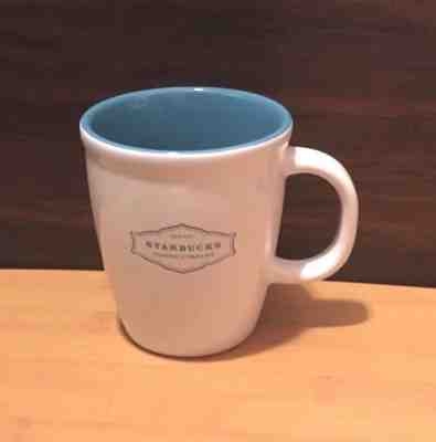 Starbucks Coffee Company Mug Cup Est 1971 - Blue & White - 13 fl oz - Sold on eBay Sep, 8th 2018 for $11.95