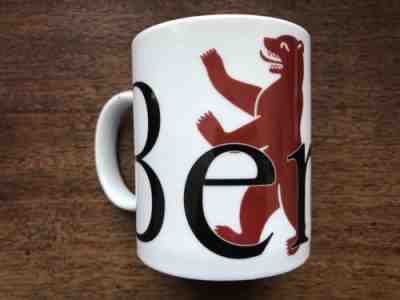 Red Bear Starbucks 2002 BERLIN City Mug Coffee Cup  Collector Series Used - Sold on eBay Sep, 21st 2018 for $5.00