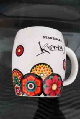 HTF EYE CATCHING 2013 Starbucks KOREA Dancheong Mug 16 oz barista 2002 mosaic  - Sold on eBay Sep, 19th 2018 for $30.00