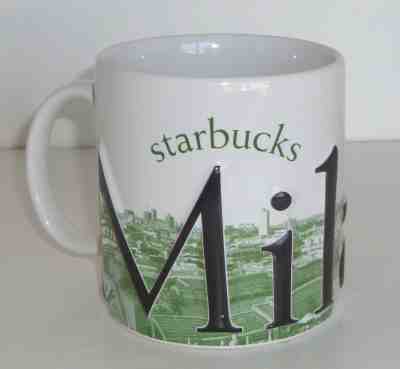 STARBUCKS Mug 2002 BARISTA SERIES Milano La Dolce Vita Italian Edition - Sold on eBay Sep, 13th 2018 for $9.99