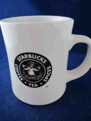 Starbucks Mug Pike Place Diner Mug w Old and New Logos Coffee 16 oz 2002 - Sold on eBay Sep, 13th 2018 for $13.99