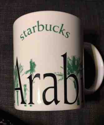 2002 Starbucks Kingdom of Saudi Arabia 18oz Coffee Mug City Series Collector Cup - Sold on eBay Sep, 8th 2018 for $19.99