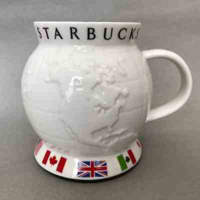 Starbucks Barista World Relief Globe Chubby Travel Mug 24 oz 2002 - Sold on eBay Sep, 7th 2018 for $9.99