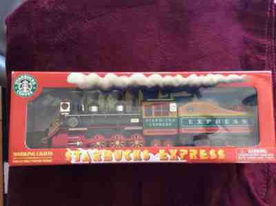 Starbucks Express Train 2003 New in Box Toy Working Lights And Poster Free-Ship - Sold on eBay Nov, 7th 2018 for $38.00