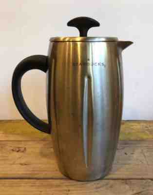 2003 Starbucks Barista Insulated Thermal Stainless Steel  French Coffee Press - Sold on eBay Nov, 7th 2018 for $35.00