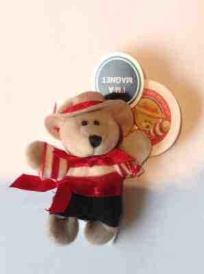 NWT STARBUCKS BEARISTA 2003 GONDOLA MAGNET BEAR - Sold on eBay Oct, 23rd 2018 for $16.00
