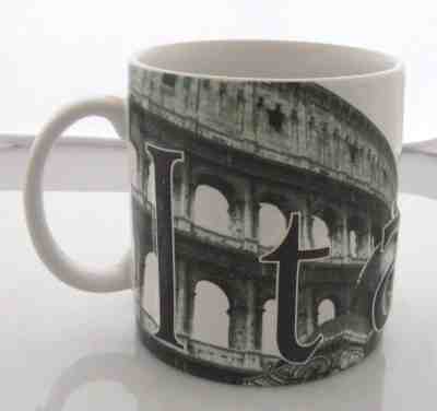 Starbucks Italia Collection Series Itallian Edition II Coffee 16 Oz Mug 2003 - Sold on eBay Sep, 30th 2018 for $20.00