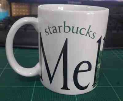2003 Starbucks Coffee Mugs Melbourne Australia Global Icon City Collector 16 Oz - Sold on eBay Sep, 29th 2018 for $9.99