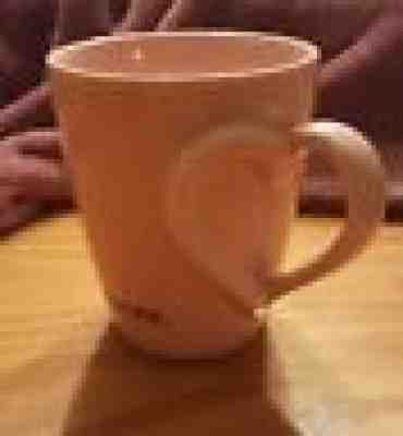 Starbucks Mug Barista Pink Heart Handle Amore 2003 Mug - Sold on eBay Sep, 29th 2018 for $11.75