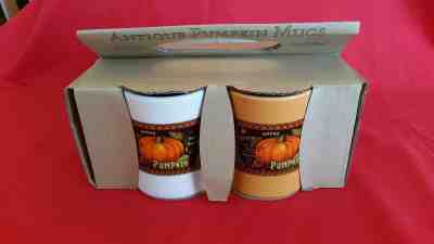 Starbucks Barista 2003 Pumpkin Farm House Diner Style Coffee Mug Fall  - Sold on eBay Sep, 27th 2018 for $49.99