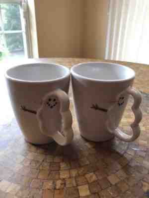 Starbucks Barista Holiday Mugs 2003, 3-D Snowman - Sold on eBay Sep, 27th 2018 for $5.00