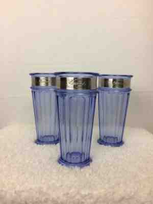 2003 Starbucks Barista Frappuccino Plastic Glasses marked Circa 1971 - Set of 3 - Sold on eBay Sep, 25th 2018 for $8.00
