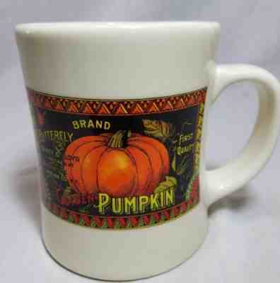 Starbucks Barista Coffee Tea Cocoa Cup Mug Halloween Pumpkin 2003 Autumn Fall  - Sold on eBay Sep, 21st 2018 for $16.99