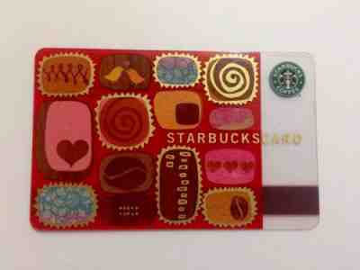 Starbucks Card RARE HTF 2003 Valentines Day  box of chocolates PIN INTACT - Sold on eBay Sep, 17th 2018 for $8.00