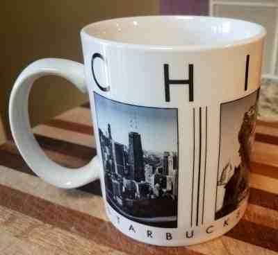 STARBUCKS CHICAGO Mug Barista City Scenes Series 2003 18oz. EUC - Sold on eBay Sep, 16th 2018 for $3.75