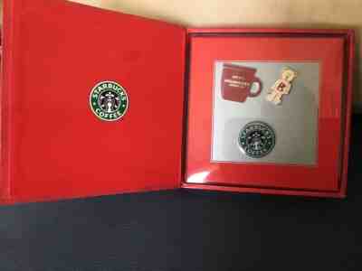 2003 starbucks holiday collectors pin set - Sold on eBay Sep, 16th 2018 for $28.00