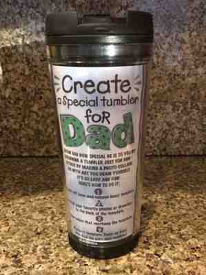 Starbucks Coffee 2004 Create Your Own 16oz Tumbler For Dad Template - COMPLETE - Sold on eBay Sep, 26th 2018 for $14.99