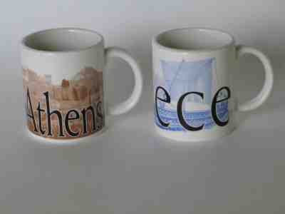 2004 Starbucks ATHENS & GREECE Demitasse Coffee Cup CITY MUG Collector Series - Sold on eBay Sep, 25th 2018 for $43.99