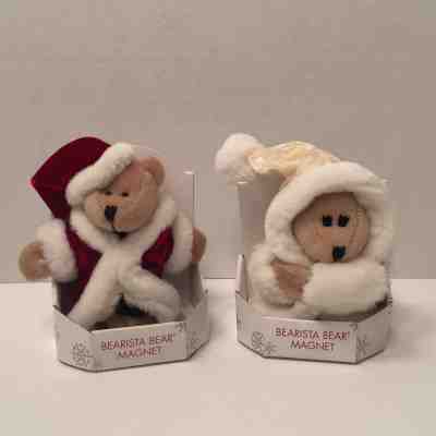 Starbucks Bearista Bear Winter 2004 36th & 37th Holiday Christmas Magnet NEW - Sold on eBay Sep, 25th 2018 for $18.95