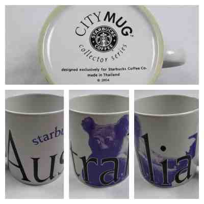 STARBUCKS Australia Global Icon City Mug Coffee Tea Cup Collector 2004 HTF Rare - Sold on eBay Sep, 22nd 2018 for $23.96