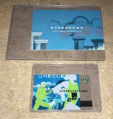 Starbucks Card: 2004 Athen Greece Olympics with Sleeve - NEW, MINT, Free Ship - Sold on eBay Sep, 20th 2018 for $19.99