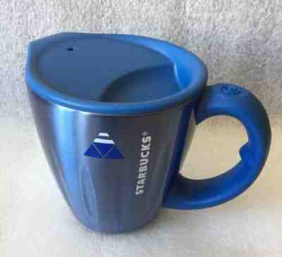 Starbucks Japan Stainless Travel Mug BLUE Exclusively for Mt. Fuji 2004 - Sold on eBay Sep, 20th 2018 for $25.00