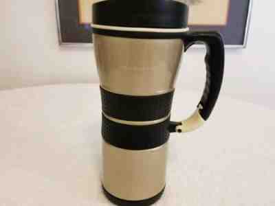 Starbucks 2004 Stainless Steel Gold Extreme Tumbler, 16 oz. Nice  - Sold on eBay Sep, 18th 2018 for $19.99