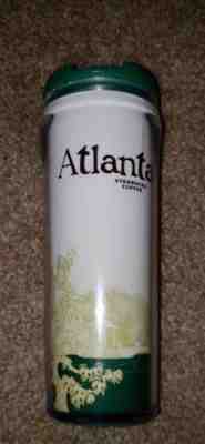 Starbucks Atlanta Georgia 2004 City Skyline Coffee Thermos Tumbler Cup Mug 12oz  - Sold on eBay Sep, 16th 2018 for $19.00