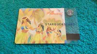 STARBUCKS Regional HAWAII 2004 HULA GIRLS ONE SWIPE Near MINT & Shines  - Sold on eBay Sep, 13th 2018 for $10.50