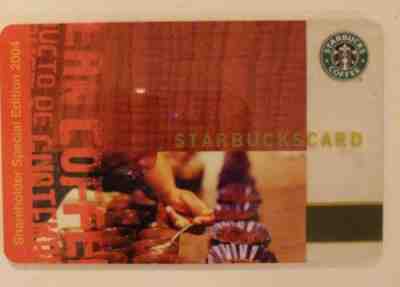 Starbucks Rare 2004 Shareholder Card 2003 - Sold on eBay Sep, 12th 2018 for $40.00