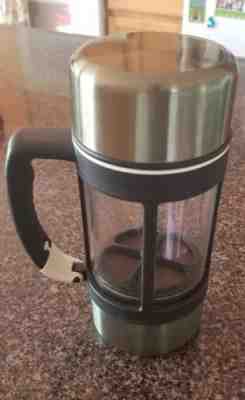 Starbucks Coffee Barista 2004 Stainless 24 Oz. French Press Travel Mug with Clip - Sold on eBay Sep, 10th 2018 for $10.00