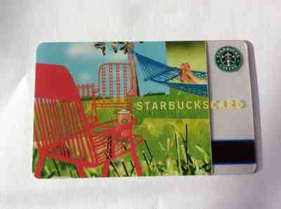 STARBUCKS 2004 Gift Card summer card No Value Unswiped  - Sold on eBay Sep, 8th 2018 for $5.00
