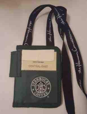 Starbucks 2005 Leadership Conference Neck Pouch and Lanyard  - Sold on eBay Oct, 17th 2018 for $14.99