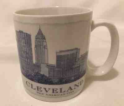 Starbucks Coffee Cleveland Mug Architecture Series New American City 18oz 2006 - Sold on eBay Oct, 28th 2018 for $8.99
