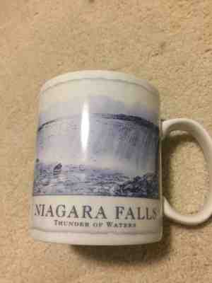 Starbucks Mug NIAGARA FALLS "Thunder of Waters" Cup Mug 2006 18oz Architect-mint - Sold on eBay Oct, 26th 2018 for $14.00