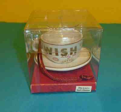 Starbucks Coffee Holiday 2006 Christmas Ornament Wish NIP - Sold on eBay Oct, 24th 2018 for $5.00