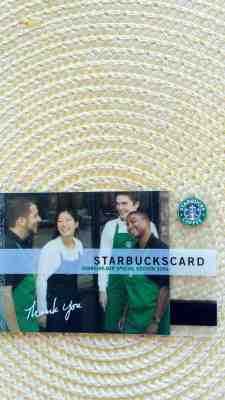  RARE SHAREHOLDER SPECIAL EDITION 2006 Starbucks card w/ old logo  - Sold on eBay Oct, 24th 2018 for $23.00