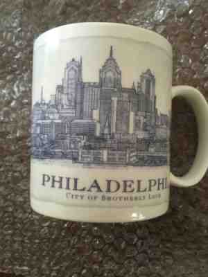  PHILADELPHIA STARBUCKS ARCHITECTURE MUG SERIES 2006 City Of Brotherly Love???? - Sold on eBay Oct, 23rd 2018 for $25.00